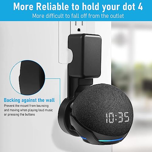 ZORBES® Alexa Stand Wall Mount for Echo Dot 4th 5th Generation with Cable Management Holder Only 2PCS ZORBES® Alexa Stand Wall Mount for Echo Dot 4th 5th Generation with Cable Management Holder Only 2PCS
